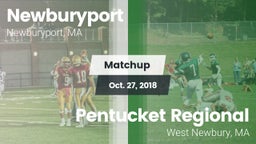 Matchup: Newburyport vs. Pentucket Regional  2018