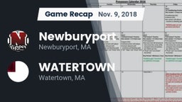 Recap: Newburyport  vs. WATERTOWN 2018