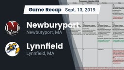 Recap: Newburyport  vs. Lynnfield  2019