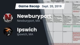 Recap: Newburyport  vs. Ipswich  2019