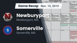 Recap: Newburyport  vs. Somerville  2019