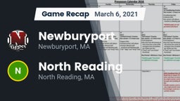 Recap: Newburyport  vs. North Reading  2021