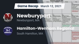 Recap: Newburyport  vs. Hamilton-Wenham Regional  2021