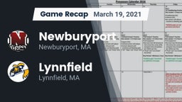 Recap: Newburyport  vs. Lynnfield  2021