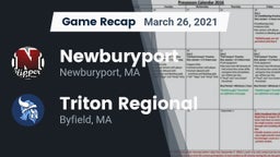 Recap: Newburyport  vs. Triton Regional  2021