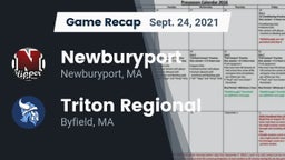 Recap: Newburyport  vs. Triton Regional  2021