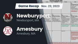 Recap: Newburyport  vs. Amesbury  2023