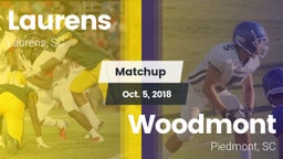 Matchup: Laurens vs. Woodmont  2018