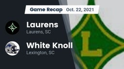 Recap: Laurens  vs. White Knoll  2021