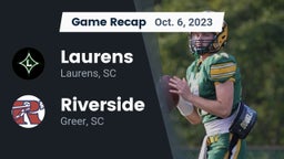 Recap: Laurens  vs. Riverside  2023