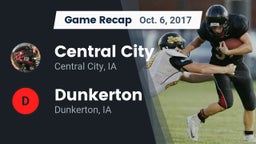 Recap: Central City  vs. Dunkerton  2017