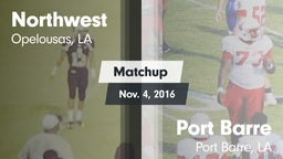 Matchup: Northwest vs. Port Barre  2016