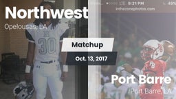 Matchup: Northwest vs. Port Barre  2017