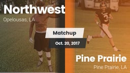 Matchup: Northwest vs. Pine Prairie  2017