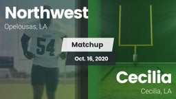 Matchup: Northwest vs. Cecilia  2020
