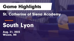 St. Catherine of Siena Academy  vs South Lyon  Game Highlights - Aug. 31, 2023