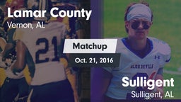 Matchup: Lamar County vs. Sulligent  2016