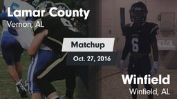 Matchup: Lamar County vs. Winfield  2016