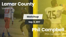 Matchup: Lamar County vs. Phil Campbell  2017