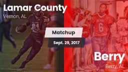 Matchup: Lamar County vs. Berry  2017
