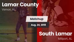 Matchup: Lamar County vs. South Lamar  2018