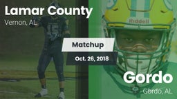 Matchup: Lamar County vs. Gordo  2018