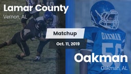Matchup: Lamar County vs. Oakman  2019