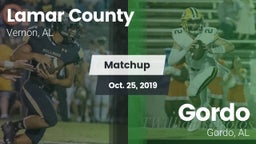 Matchup: Lamar County vs. Gordo  2019