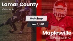 Matchup: Lamar County vs. Maplesville  2019