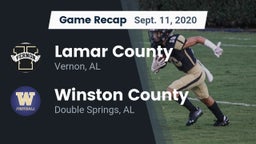 Recap: Lamar County  vs. Winston County  2020