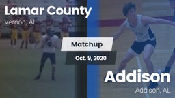 Matchup: Lamar County vs. Addison  2020