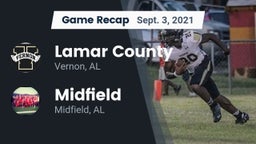 Recap: Lamar County  vs. Midfield  2021