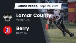 Recap: Lamar County  vs. Berry  2021