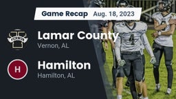Recap: Lamar County  vs. Hamilton  2023