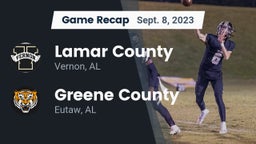 Recap: Lamar County  vs. Greene County  2023