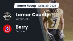 Recap: Lamar County  vs. Berry  2023