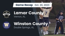 Recap: Lamar County  vs. Winston County  2023