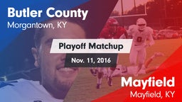 Matchup: Butler County vs. Mayfield  2016