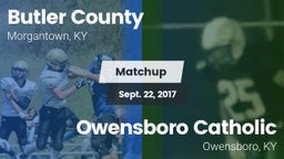 Matchup: Butler County vs. Owensboro Catholic  2017
