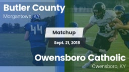 Matchup: Butler County vs. Owensboro Catholic  2018