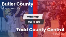 Matchup: Butler County vs. Todd County Central  2018