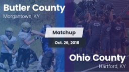 Matchup: Butler County vs. Ohio County  2018