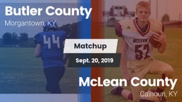 Matchup: Butler County vs. McLean County  2019