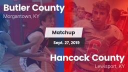 Matchup: Butler County vs. Hancock County  2019