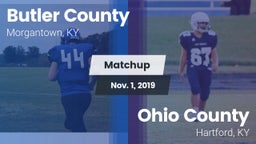 Matchup: Butler County vs. Ohio County  2019