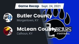 Recap: Butler County  vs. McLean County  2021