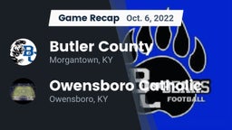 Recap: Butler County  vs. Owensboro Catholic  2022