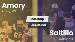 Matchup: Amory vs. Saltillo  2018