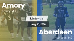Matchup: Amory vs. Aberdeen  2018