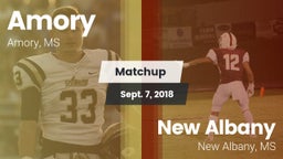 Matchup: Amory vs. New Albany  2018